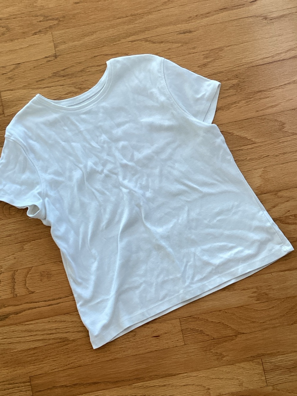 Sonoma 100%Cotton White Short Sleeve Tee